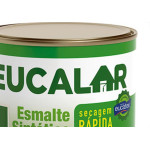 Tinta Esmalte. 1/4 (900ml) Sintetico Eucalar Conhaque