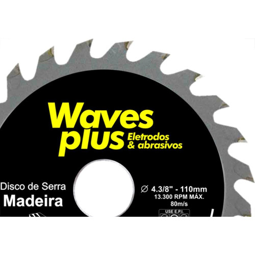Serra Circ.Widea Waves Plus 4.3/8X24X20