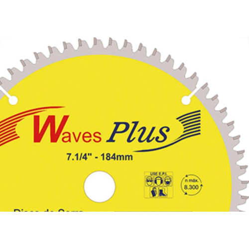 Serra Circ.Widea Waves Plus 7.1/4X60X20