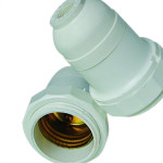 Soquete P/Abat-Jour Radial Branco 1201005