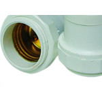 Soquete P/Abat-Jour Radial Branco 1201005