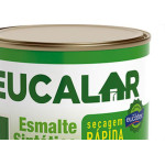 Tinta Esmalte. 1/4 (900ml) Sintetico Eucalar Marfim