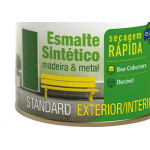 Tinta Esmalte. 1/4 (900ml) Sintetico Eucalar Preto