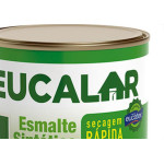 Tinta Esmalte. 1/4 (900ml) Sintetico Eucalar Vermelho