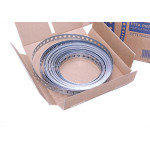 Fita Perfurada 17Mm Caixa C/10Mt Ezt