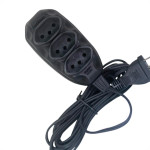 Extensao Techna Pl 0,75 5Mt 2P+T10A Preto
