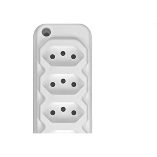 Tomada Barra Techna D Quint 2P+T 10A Branco