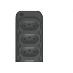 Tomada Barra Techna D Quint 2P+T 10A Preto