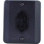 Sistema X Radial Preto 1Tomada 10A C/Caixa 1905113