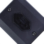 Sistema X Radial Preto 1Tomada 10A C/Caixa 1905113
