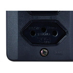 Sistema X Radial Preto 2Tom 10A C/Caixa 1905115