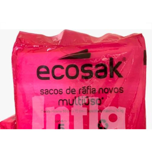 Saco P/Entulho Raffe Novo Vrm Ecosak C/5