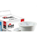 Lampada Dicroica 6,5W Led 6500K Kian Gu10
