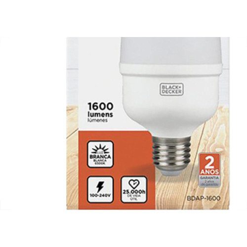 Lampada Led Globo 20W E27 6500K Bivolt B_D