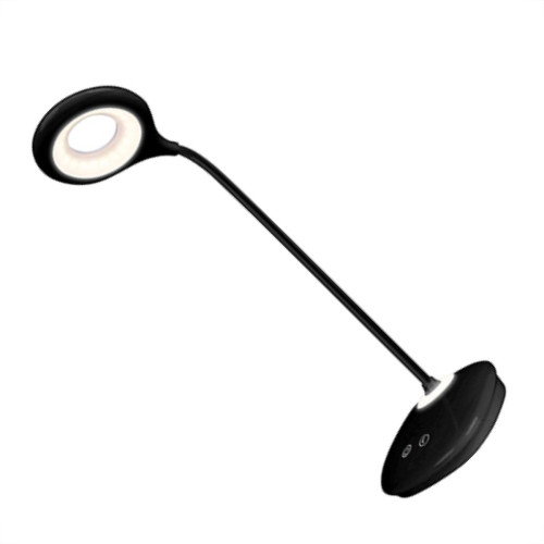 Luminaria Mesa Artic.6W Leds 6000K Preto B_D
