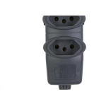 Tomada Barra Daneva Tripla 2P+T 20A Graf