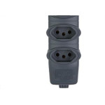 Tomada Barra Daneva Quadr 2P+T 20A Graf