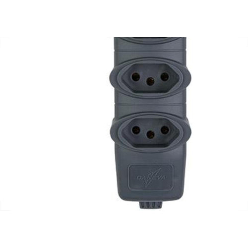 Tomada Barra Daneva Quadr 2P+T 20A Graf
