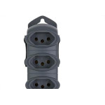 Tomada Barra Daneva Quadr 2P+T 20A Graf