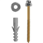 Parafuso P/Vaso Latonado B12 Ws - Kit C/20 Unidades