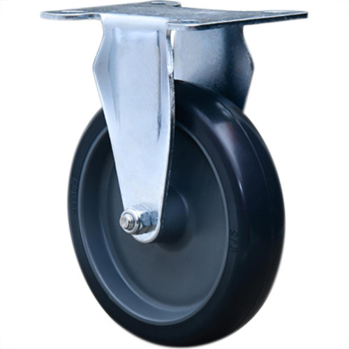 Rodizio Placa Fixa Cinza 100Mm/4 S/F Colson