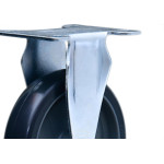 Rodizio Placa Fixa Cinza 100Mm/4 S/F Colson