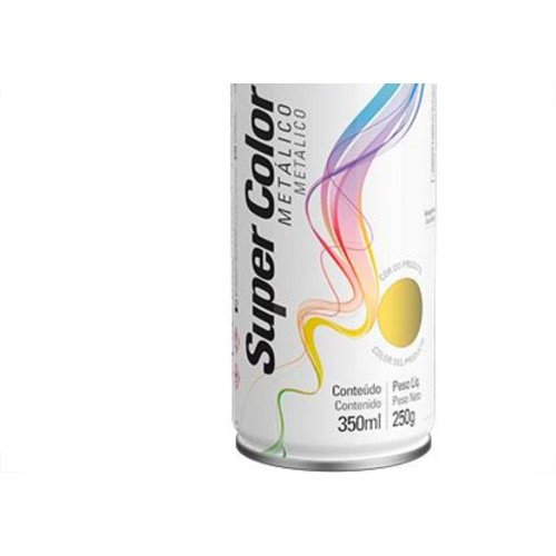 Spray Tekbond Metalico Dourado 350Ml