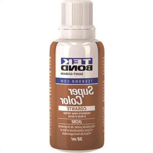 Corante Tekbond Ocre 50Ml - Kit C/12 Unidades