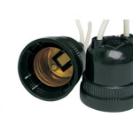 Soquete C/Rabicho Radial Latao - Kit C/50 Unidades