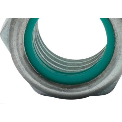 Porca Travante New Fix Zincado 1/4 (Nc) - Kit C/5 Centos