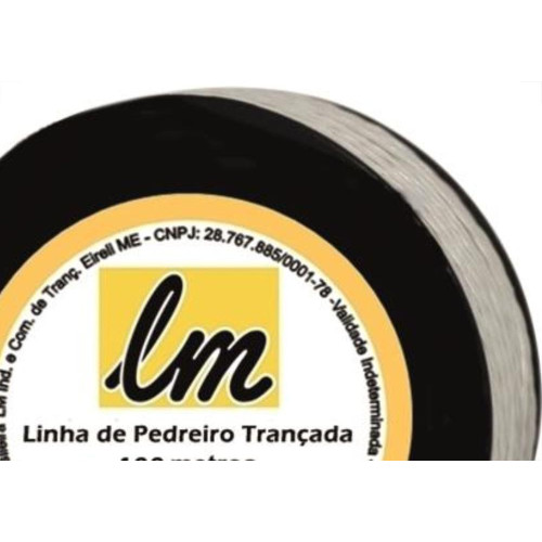 Linha Pedreiro Lm Trancada C/100Mt - Kit C/12 Unidades