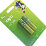 Pilha Alcalina Elgin Peq.Aa2 C/2 - Kit C/10 CA