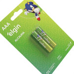 Pilha Alcalina Elgin Palito Aaa2 C/2 - Kit C/10 CA