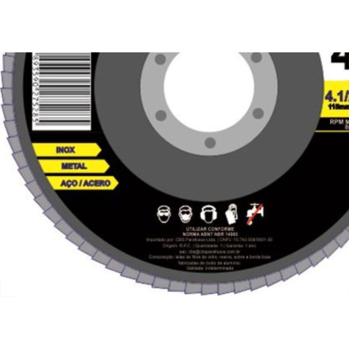 Disco Flap Waves 4.1/2 X 40
