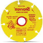 Disco Tungstenio Starret Mad 110X20Mm