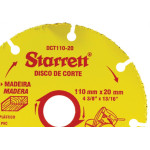 Disco Tungstenio Starret Mad 110X20Mm