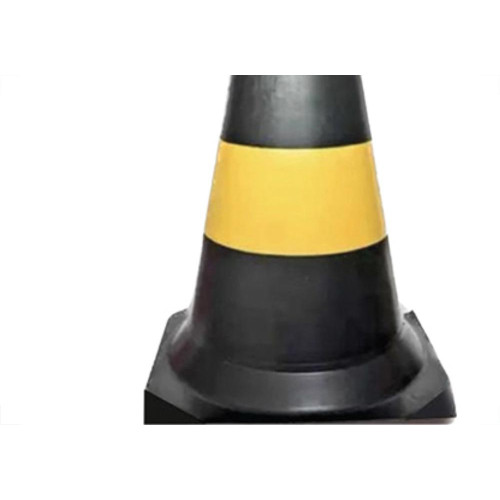 Cone Amarelo/Preto 75Cm Fortline