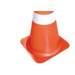 Cone Laranja/Branco 75Cm Fortline