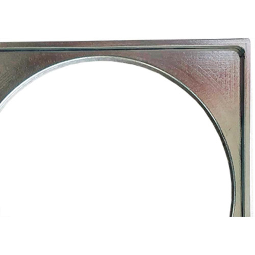 Porta Grelha Quadr.Cromado 10X10 Luconi