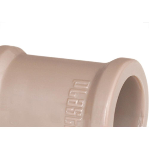 Luva PVC Liso Liso Marrom 2.1/2 Plastilit
