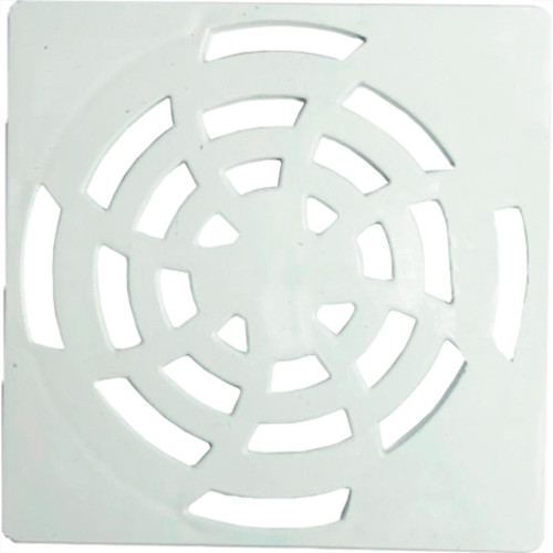 Grelha Plast Quadr Branco 10X10 Luconi