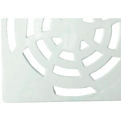Grelha Plast Quadr Branco 10X10 Luconi