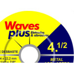 Disco Desbaste Waves 4.1/2X7/8