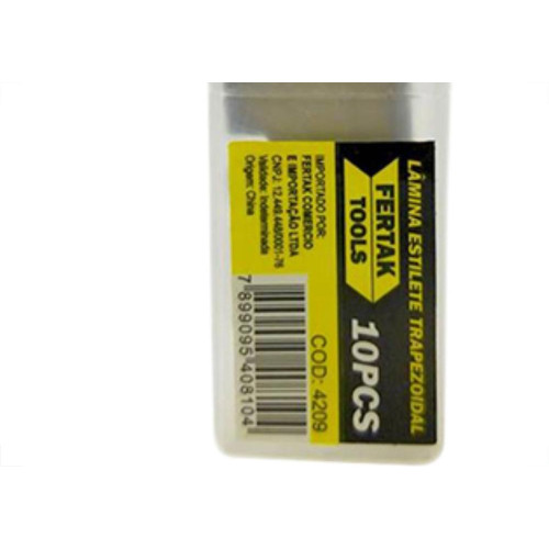 Lamina P/Estilete Trapezoidal Fertak