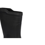 Bota Galocha Pega Forte Preto Cano Medio N.36 S/Forro