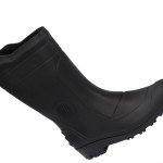 Bota Galocha Pega Forte Preto Cano Medio N.42 S/Forro