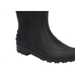Bota Galocha Pega Forte Preto Cano Medio N.42 S/Forro