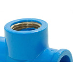 Tee Azul Shiva 3/4 X 3/4 - Kit C/10 Unidades
