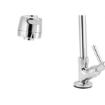 Torneira Alpha Pia Mesa C72 Gourmet Cromado 1/4V