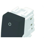 Modulo Fame Habitat Black 4031 1 Bipolar 20A